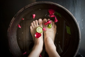 how to let go, how to let go of the past, how to let go with a pedicure
